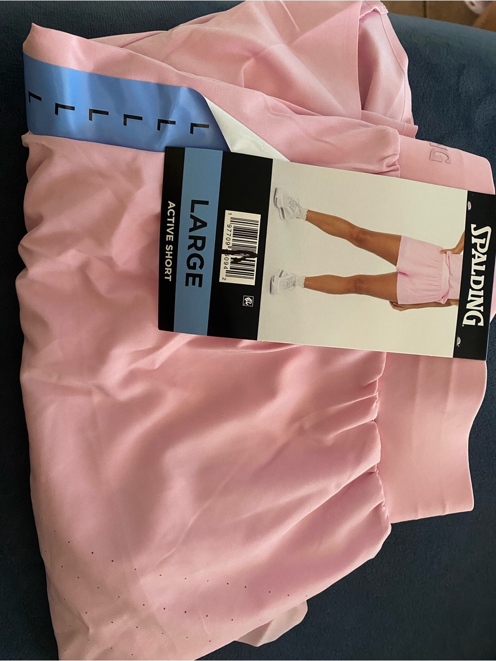 Spalding Light Pink Active Shorts